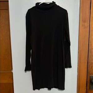 Old Navy Black Turtleneck Sheath Dress